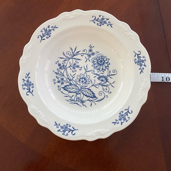 3 piece Dresden Imperial Blue dinnerware - Picture 4 of 13